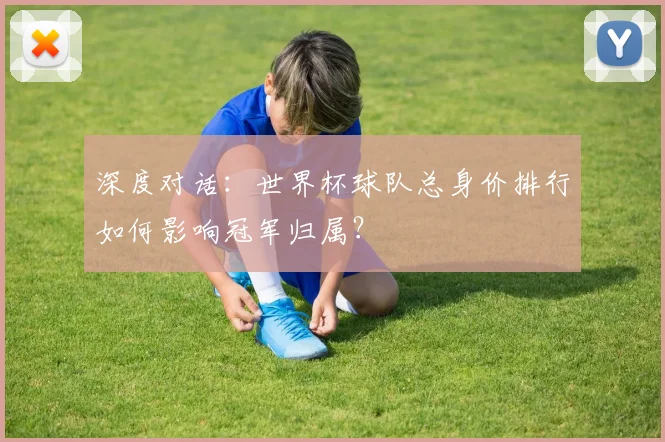 深度对话：世界杯球队总身价排行如何影响冠军归属？
